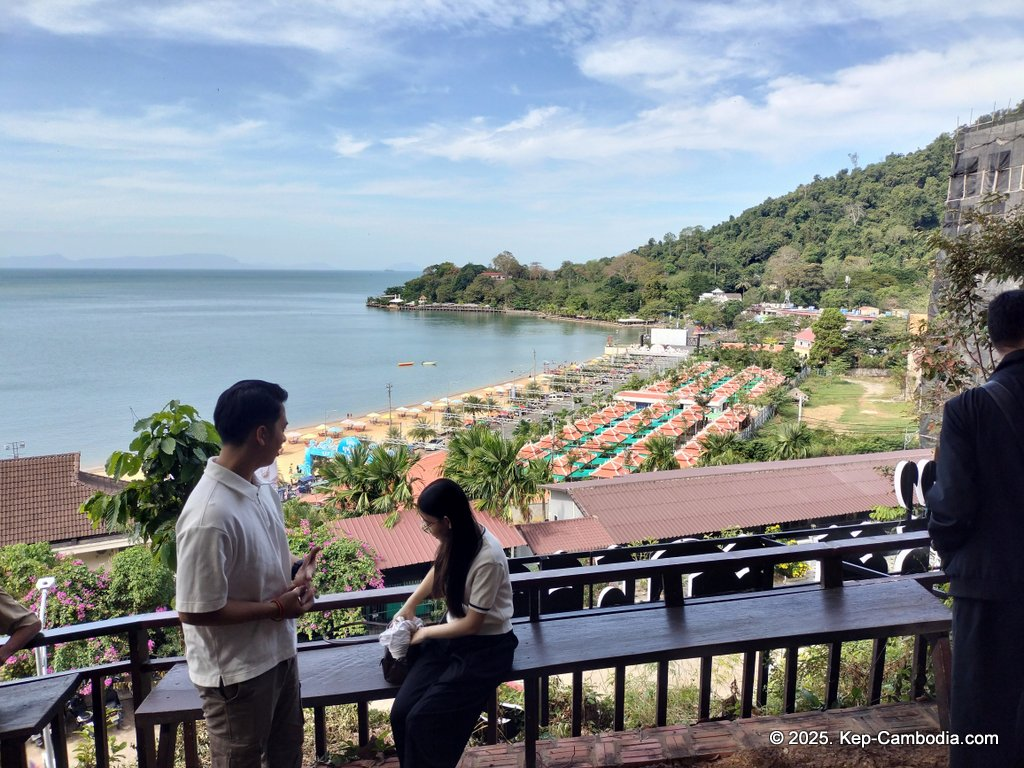 Zip Line Cafe in Kep, Cambodia.