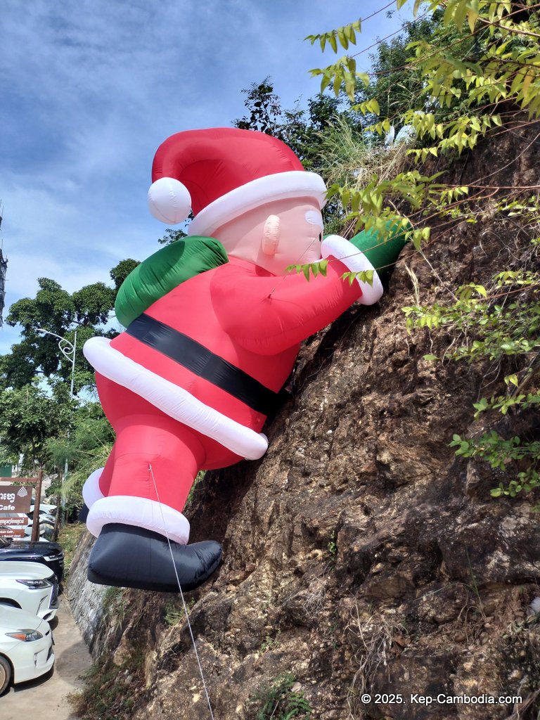 Zip Line Cafe in Kep, Cambodia.