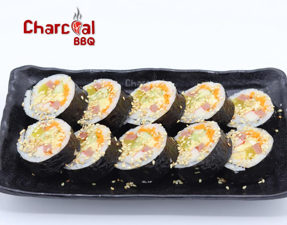 Charcoal BBQ and Cafe on the Kep Beach in Cambodia.