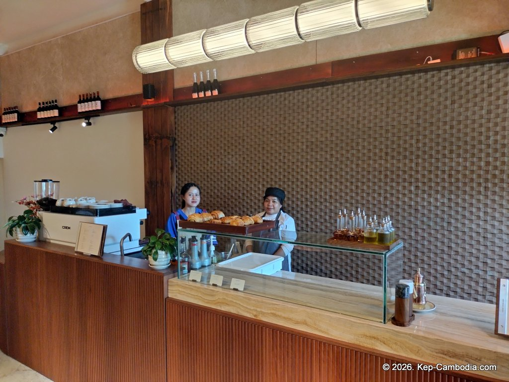 Proof Pizza Bar & Cafe in Kep, Cambodia.