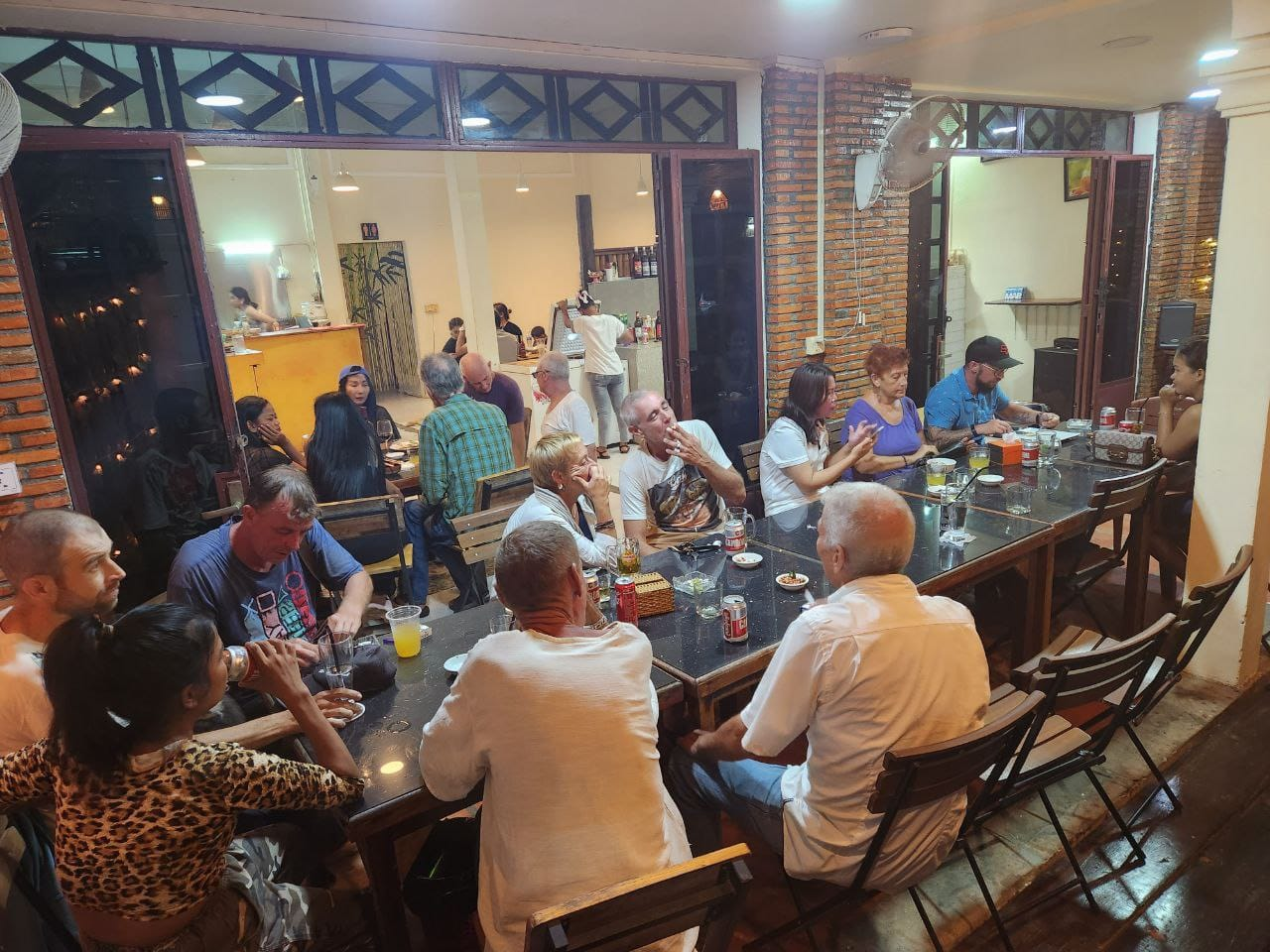 Sawadee Food Restaurant Burgers in Kep, Cambodia.