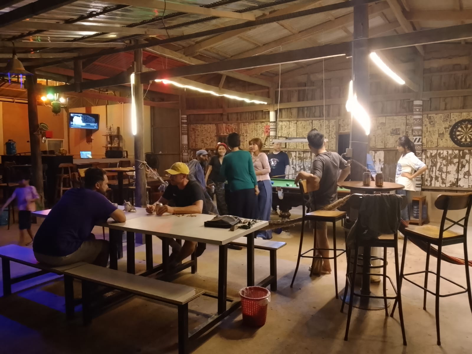 far out kep in kep, cambodia. backpacker hotel and restaurant