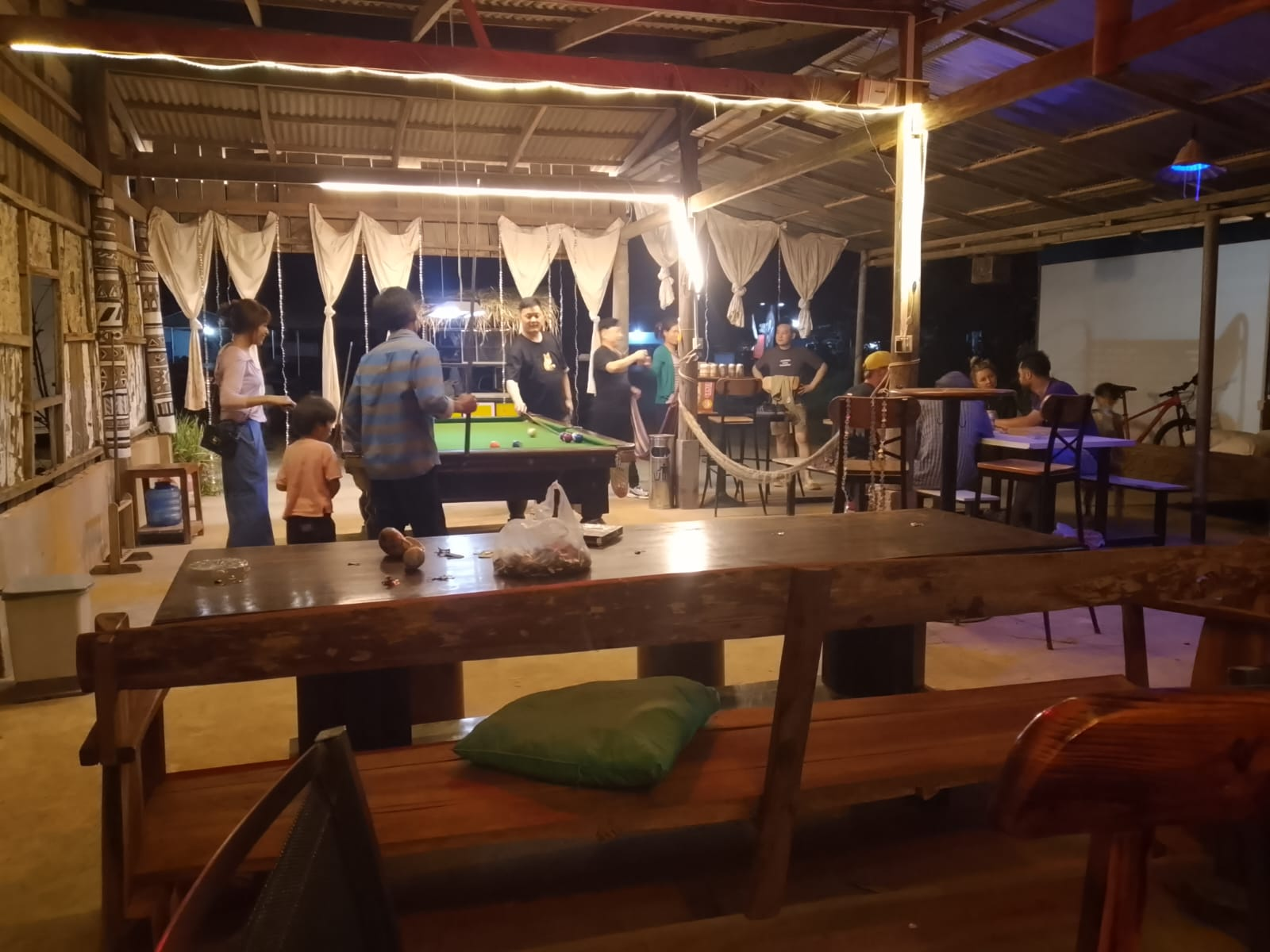 far out kep in kep, cambodia. backpacker hotel and restaurant