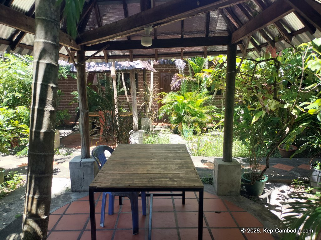 Rega Guesthouse in Kep, Cambodia.