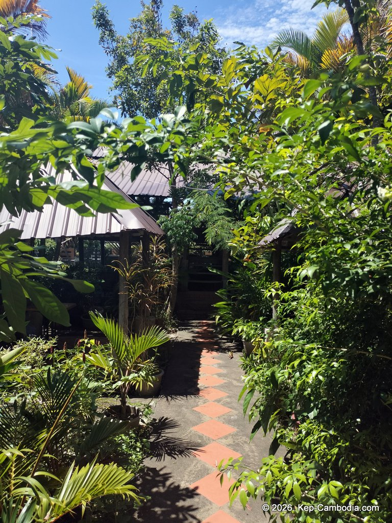 Rega Guesthouse in Kep, Cambodia.