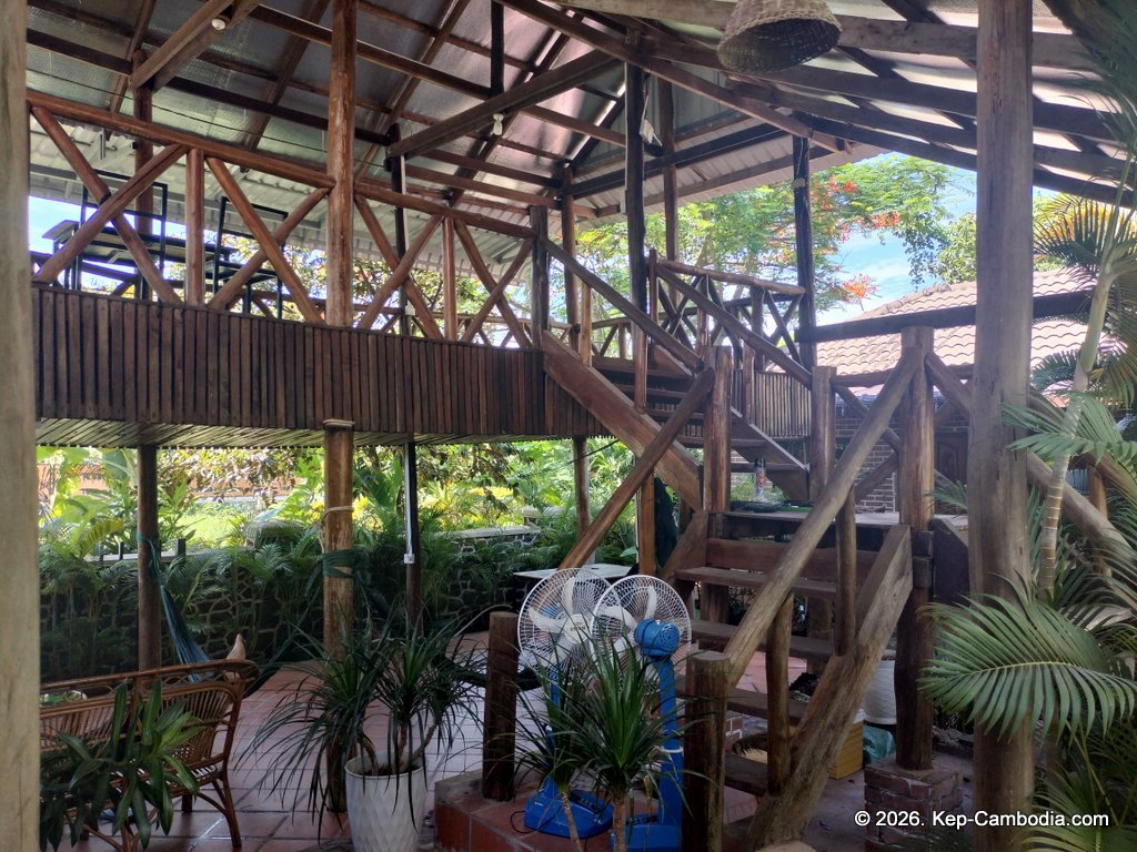 Rega Guesthouse in Kep, Cambodia.