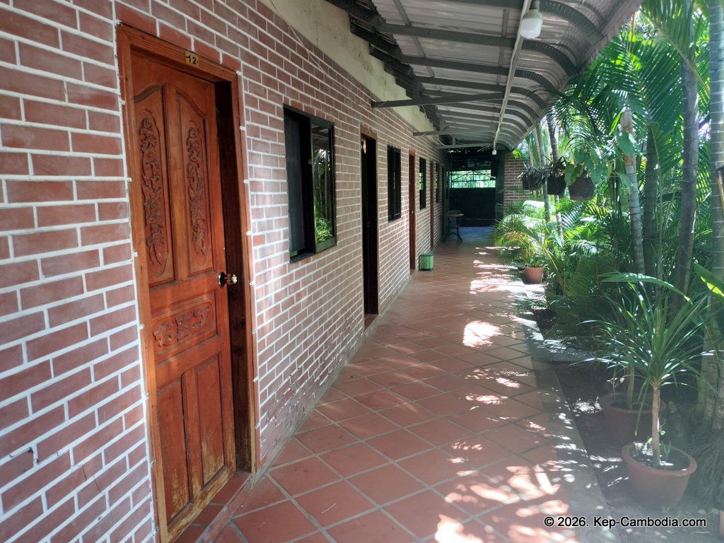 Rega Guesthouse in Kep, Cambodia.