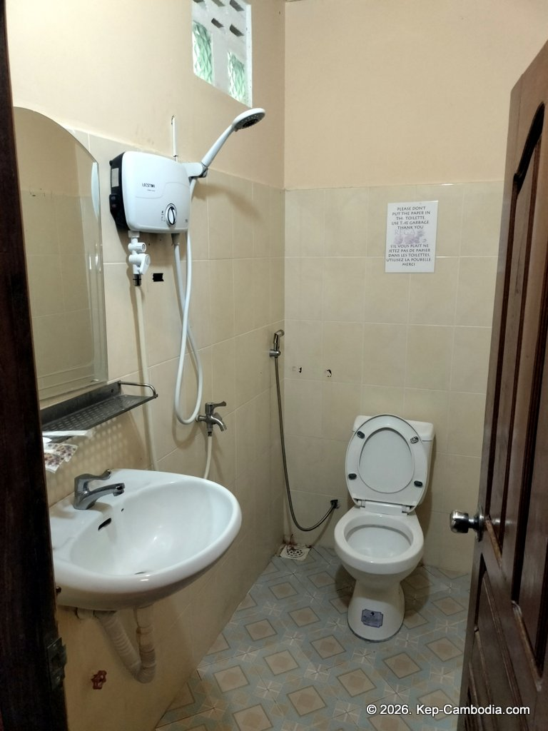 Rega Guesthouse in Kep, Cambodia.