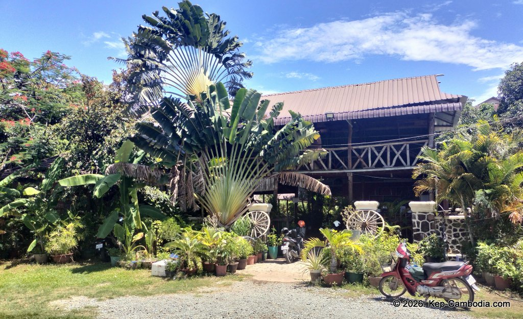 Rega Guesthouse in Kep, Cambodia.