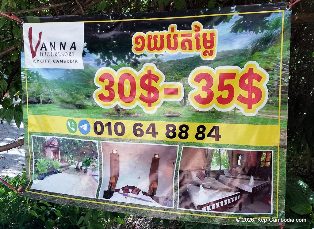 vanna hill resort in kep, cambodia