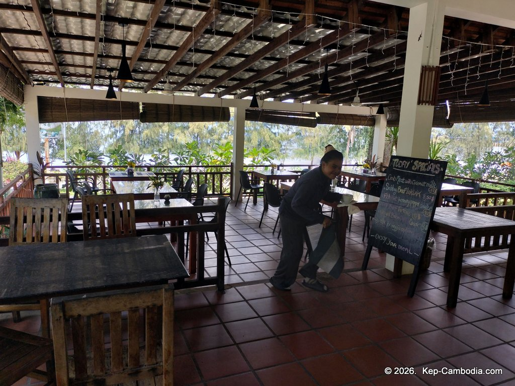 Sabbay Kep Boutique Resort in Kep, Cambodia.