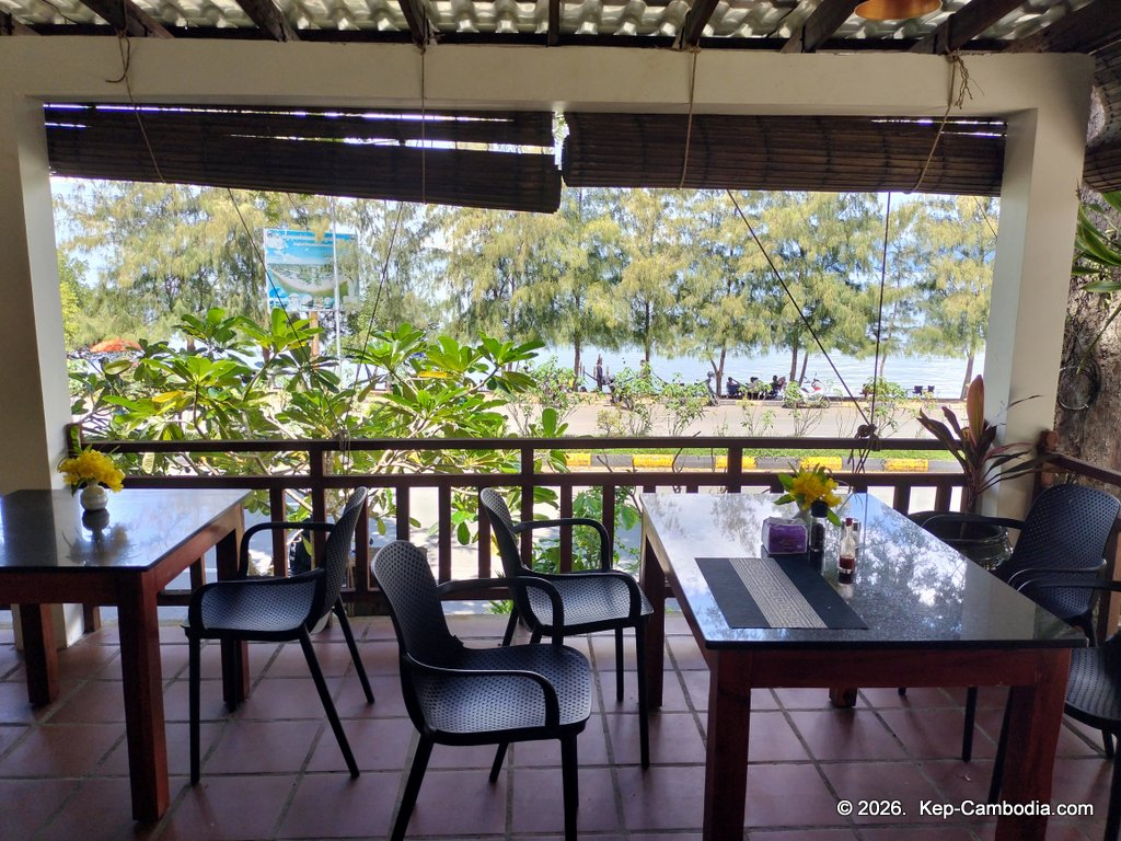 Sabbay Kep Boutique Resort in Kep, Cambodia.