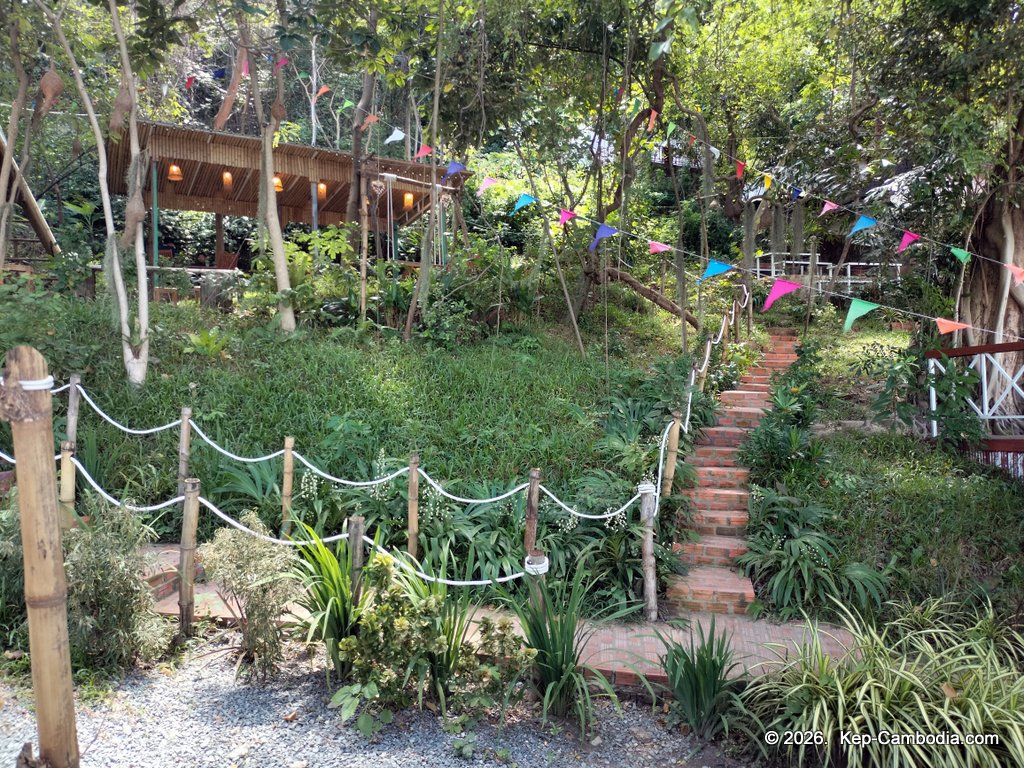 Cafe Chas in Kep, Cambodia.
