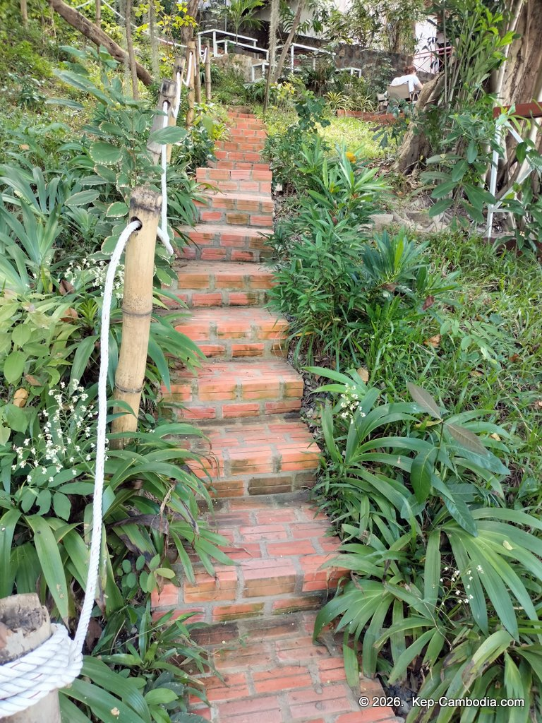 Cafe Chas in Kep, Cambodia.
