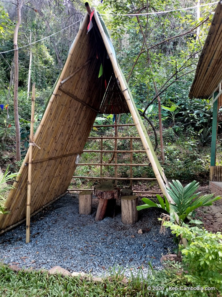Cafe Chas in Kep, Cambodia.