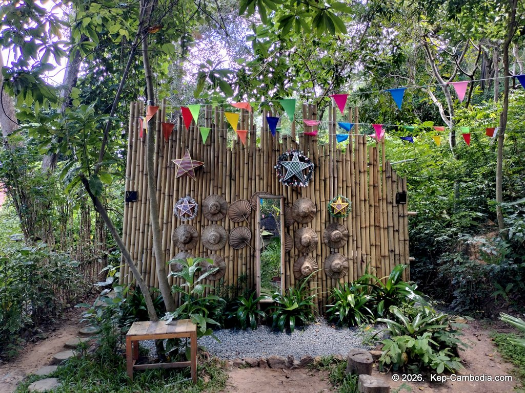 Cafe Chas in Kep, Cambodia.